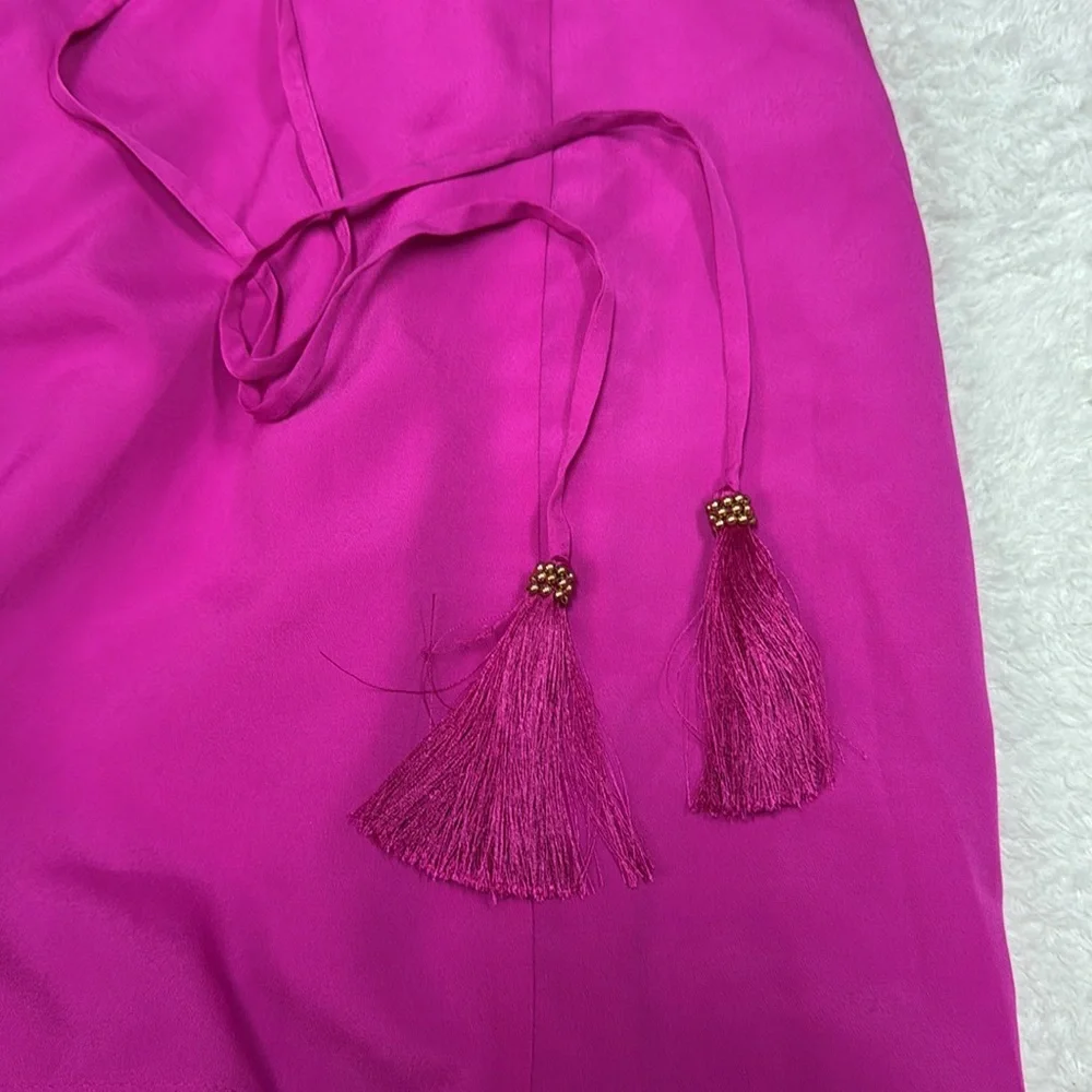 Lilly Pulitzer convertible Fuchsia Summer Lace Dress - Picture 11 of 11